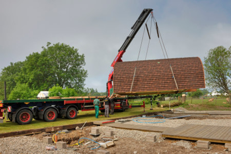 Camping Pod Delivery